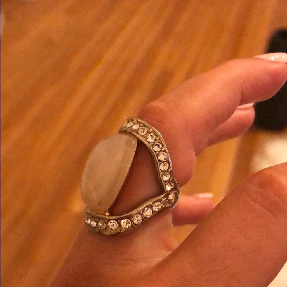 Crystal Statement Ring - image 4
